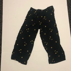 Floral Abercrombie Kids Cropped Flowy Pants